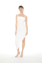 Asymmetrical Cami Midi Dress | Forever 21 Women