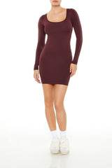 Seamless Scoop-Neck Mini Dress | Forever 21 Women