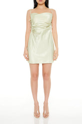 Satin Cutout Cami Slip Dress | Forever 21 Women