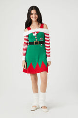 Peppermint Elf Mini Dress | Forever 21 Women