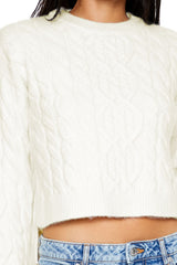 Cropped Cable Knit Sweater | Forever 21 Women