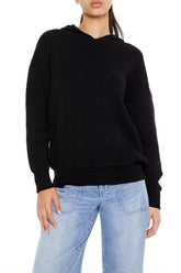 Hooded Drop-Sleeve Sweater | Forever 21 Women