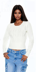 Cropped Lattice Sweater | Forever 21 Women