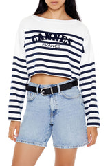 Cannes France Cropped Sweater | Forever 21 Women