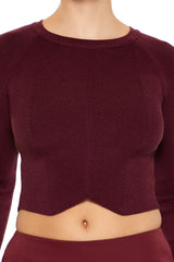 Notched Cropped Sweater | Forever 21 Women
