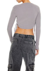 Ruched Cropped Sweater | Forever 21 Women