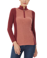 Colorblock Mock Neck Sweater | Forever 21 Women