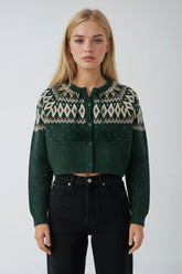 Fair Isle Pom-Pom Tie Cardigan | Forever 21 Women