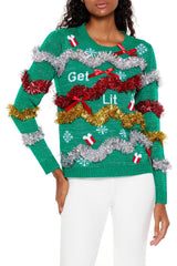 Get Lit Christmas Sweater | Forever 21 Women
