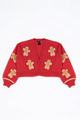 Gingerbread Cropped Cardigan Cardigan | Forever 21 Women