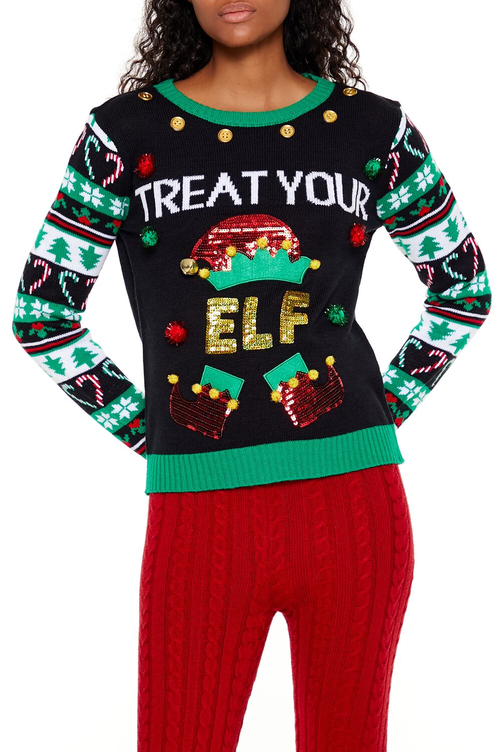 Treat Your Elf Christmas Sweater | Forever 21 Women