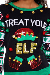 Treat Your Elf Christmas Sweater | Forever 21 Women