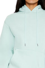 Fleece Drawstring Hoodie | Forever 21 Women