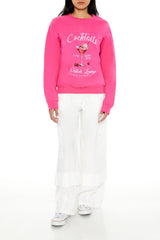 Cocktails Fleece Pullover | Forever 21 Women