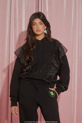 Wicked Witch Ruffle Hoodie | Forever 21 Women