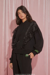 Wicked Witch Ruffle Hoodie | Forever 21 Women