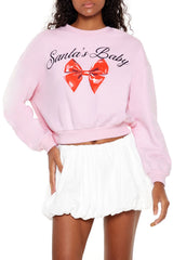 Santas Baby Graphic Pullover | Forever 21 Women