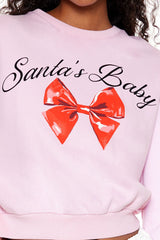 Santas Baby Graphic Pullover | Forever 21 Women