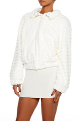 Quilted Faux Fur Bomber Jacket | Forever 21 Women