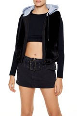 Colorblock Faux Fur Vest | Forever 21 Women