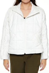 Quilted Dolphin-Hem Jacket | Forever 21 Women