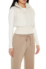Cropped Zip-Up Vest | Forever 21 Women