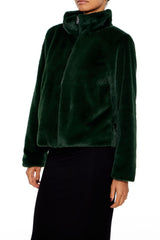 Faux Fur Zip-Up Coat | Forever 21 Women