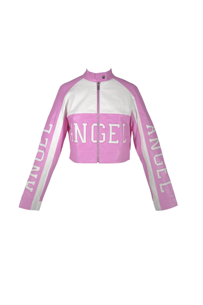 Angel In The Making Faux Leather Moto Jacket | Forever 21 Women