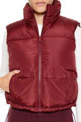 Toggle Drawstring Cropped Vest | Forever 21 Women