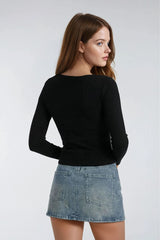 Cherry Embroidered Denim Mini Skirt | Forever 21 Women