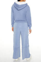 French Terry Wide-Leg Pants | Forever 21 Women