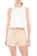 Drawstring Poplin Shorts | Forever 21 Women