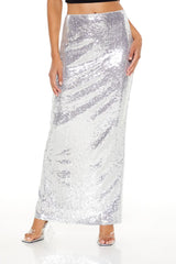 Metallic Sequin Maxi Skirt | Forever 21 Women