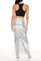 Metallic Sequin Maxi Skirt | Forever 21 Women