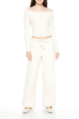 Satin Mid-Rise Wide-Leg Pants | Forever 21 Women