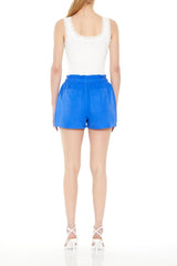 Linen-Blend Paperbag Shorts | Forever 21 Women