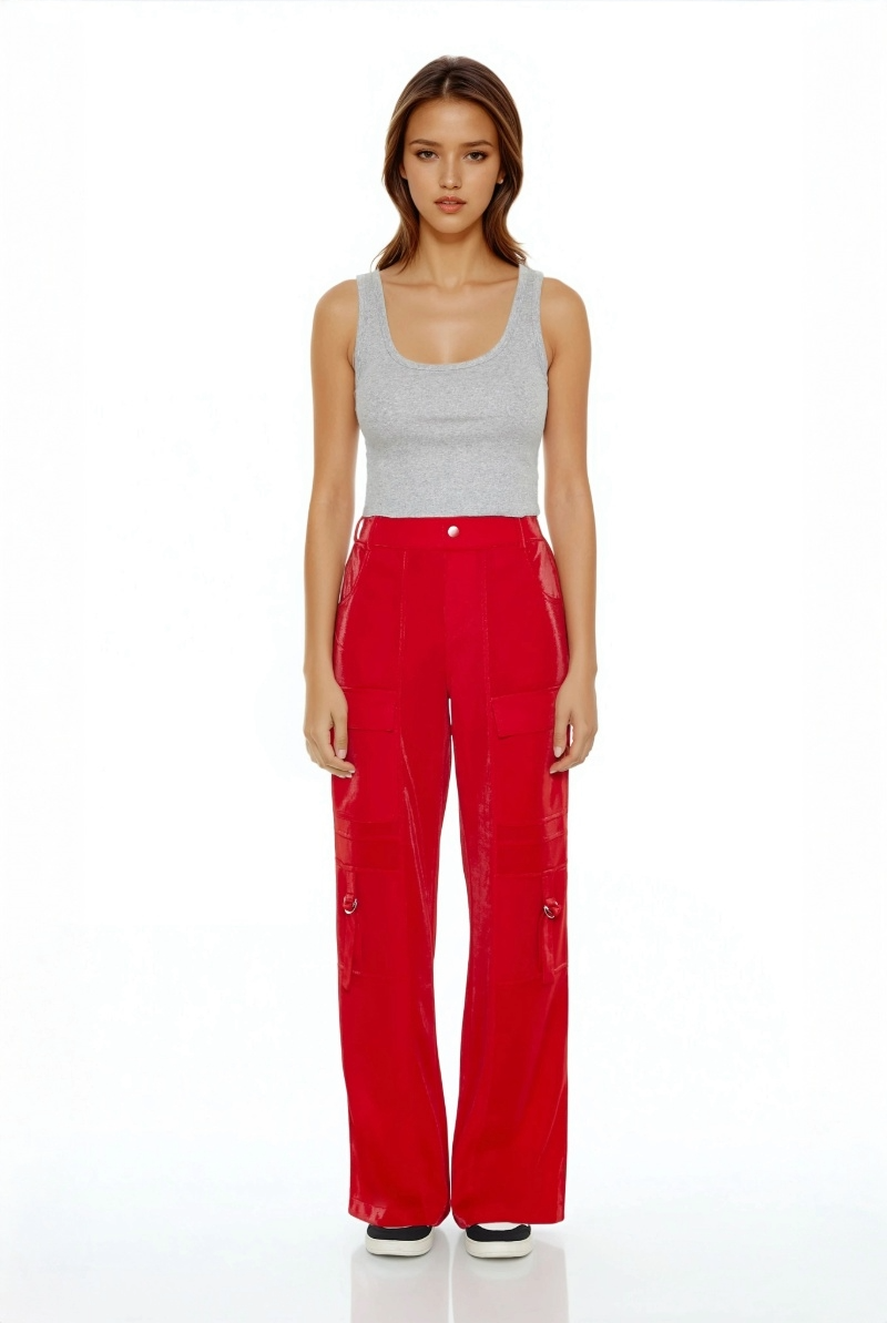 Wide-Leg Utility Cargo Pants | Forever 21 Women