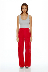 Wide-Leg Utility Cargo Pants | Forever 21 Women