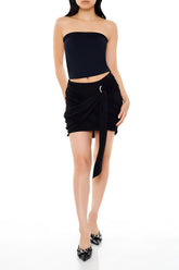 Draped O-Ring Mini Skirt | Forever 21 Women