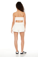 Twill High-Rise Cargo Shorts | Forever 21 Women