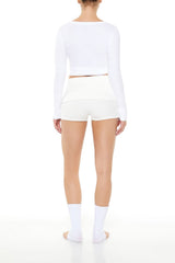 Foldover Biker Shorts | Forever 21 Women