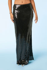 Sequin Leg-Slit Maxi Skirt | Forever 21 Women