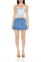 Convertible Denim Maxi Skirt | Forever 21 Women