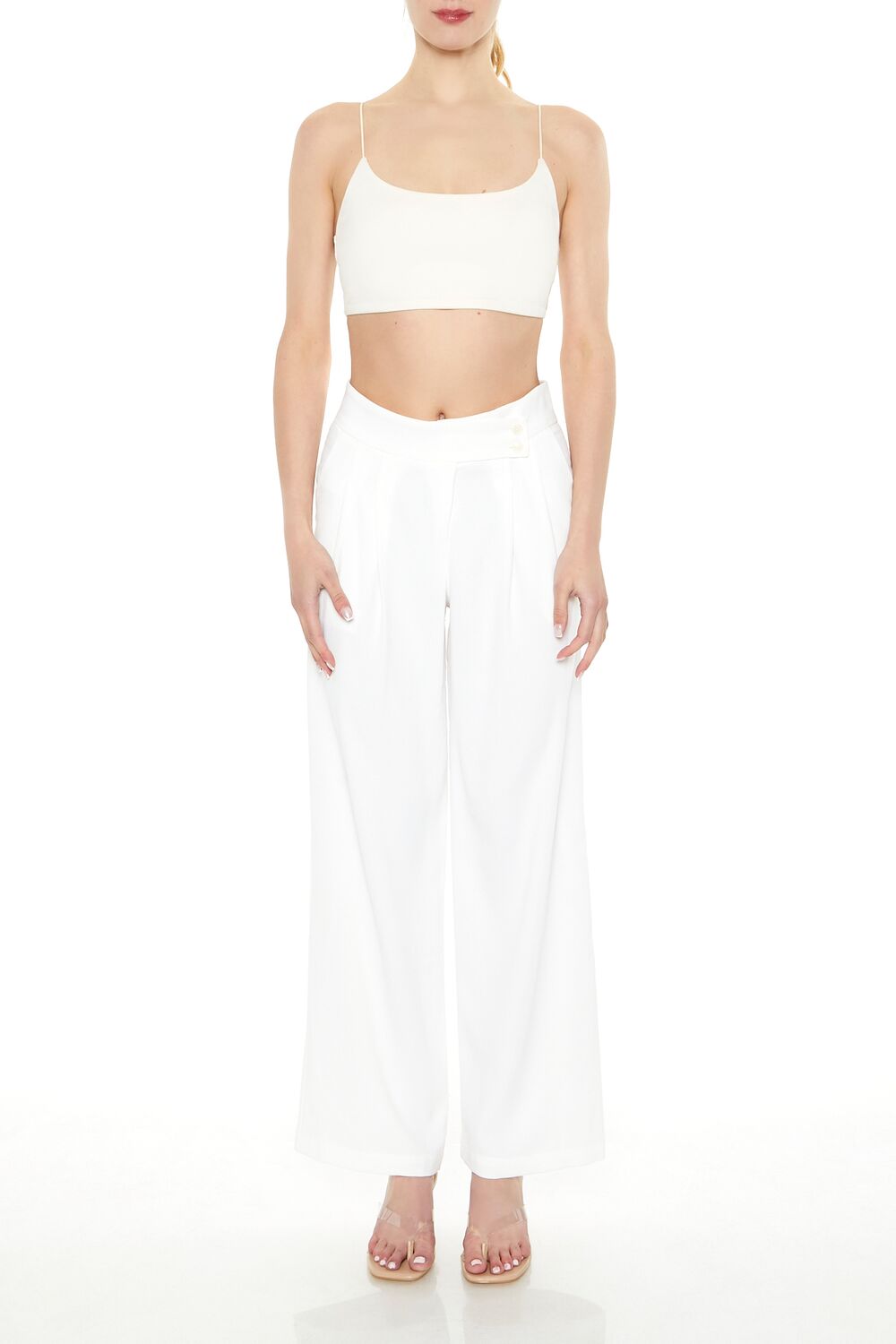Mid-Rise Straight Pants | Forever 21 Women