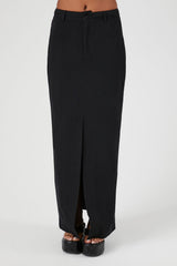 Twill Split-Hem Maxi Skirt | Forever 21 Women