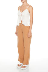 Poplin Utility Carpenter Pants | Forever 21 Women