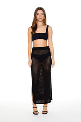 Sheer Crochet Maxi Skirt | Forever 21 Women