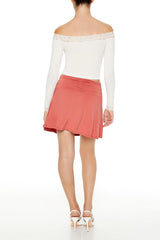 Ruched A-Line Mini Skirt | Forever 21 Women