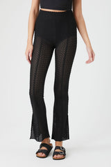 Crochet Flare Pants | Forever 21 Women