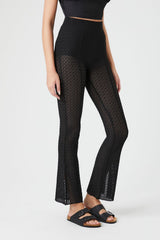 Crochet Flare Pants | Forever 21 Women